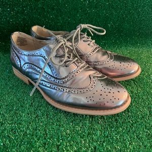 Women’s Wanted Lace Up Oxfords with Wingtip Detail
